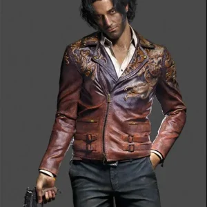 Dr. Luis Serra Navarro Resident Evil 4 Leather Jacket