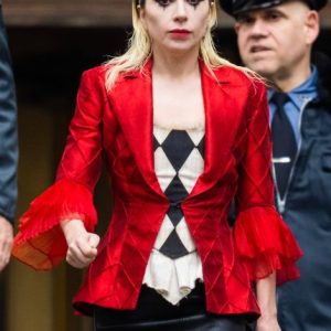 Harley Quinn Lady Gaga Red Blazer