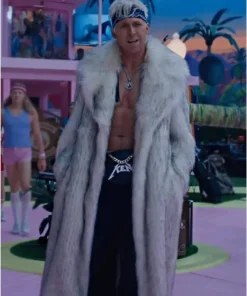 Barbie 2023 Ryan Gosling Ken Fur Coat