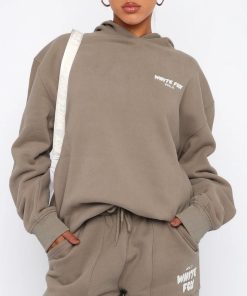 Offstage Hoodie Fawn Front